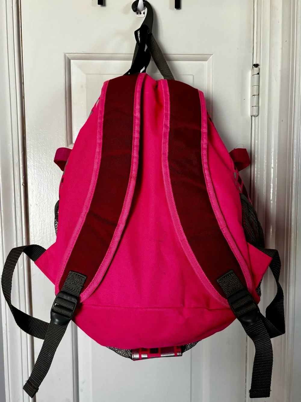 Rawlings Pink & Maroon Logo Softball/Baseball Backpack